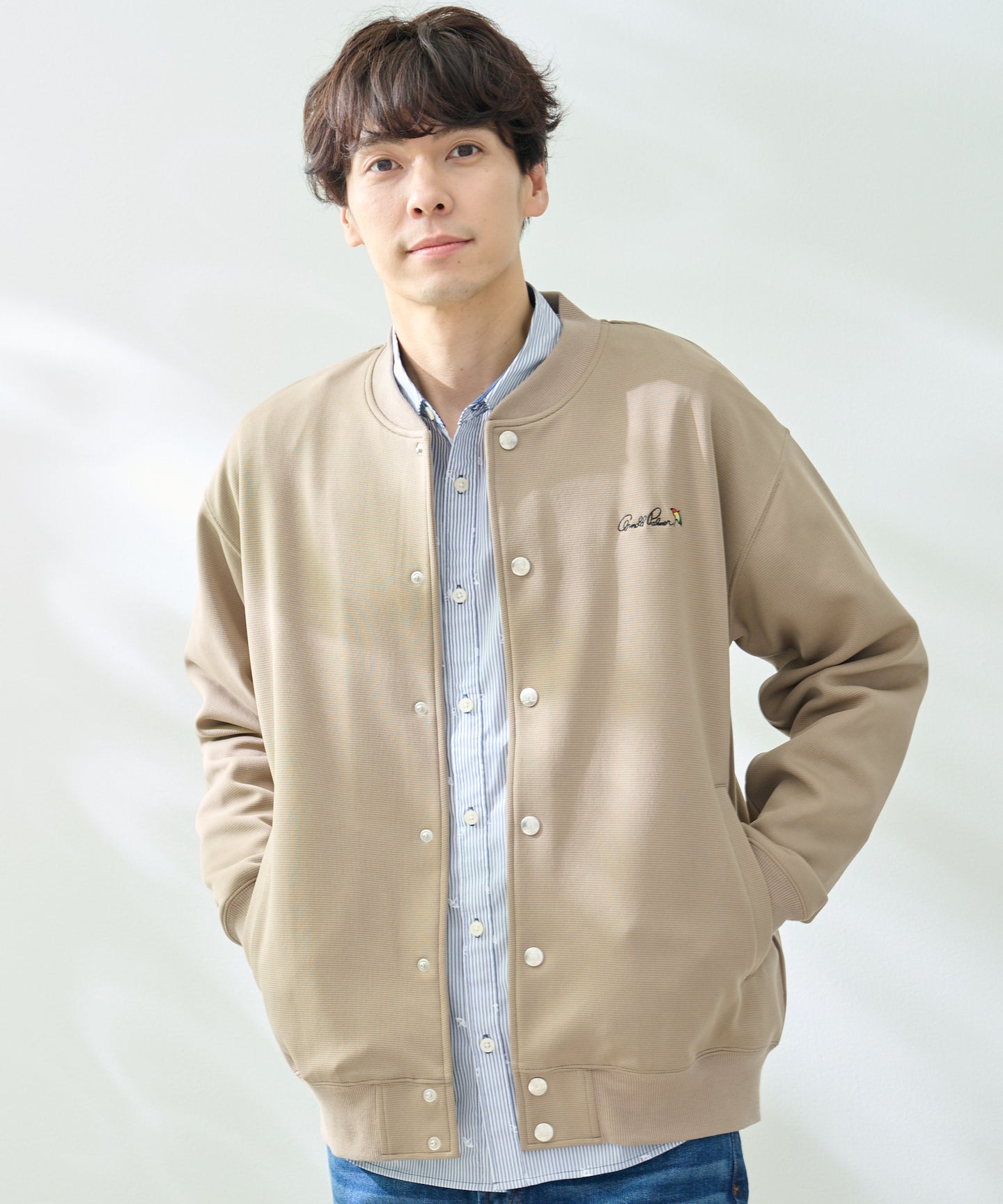 Arnold Palmer 【残り2点】シェア ミラノリブポンチブルゾン